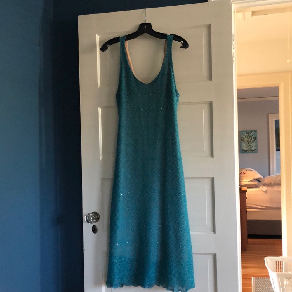 Sofada size L lined sparkly sequin dress